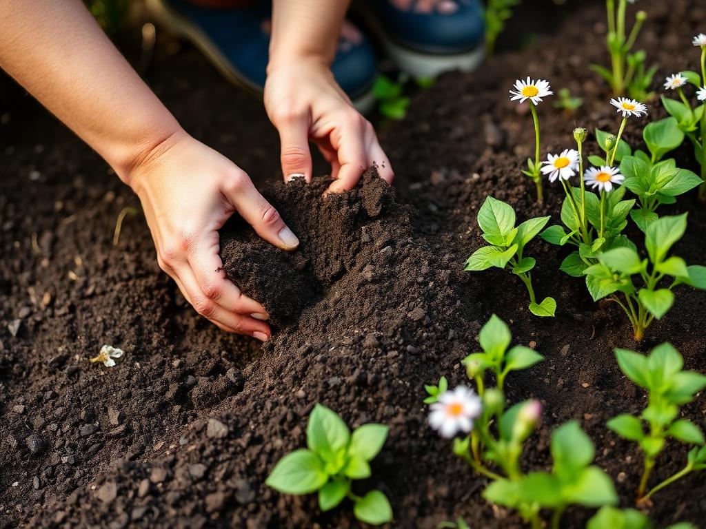 Aanleg van een siertuin, borders, bomen en hagen